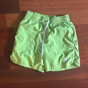 Light green Nike shorts XS
